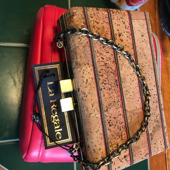La Regale Handbags - La Regale Cork Mini Purse